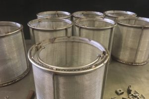 12 Stainless Steel Spin Baskets