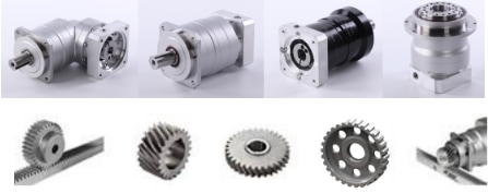 Helical gears and planatary gearboxes
